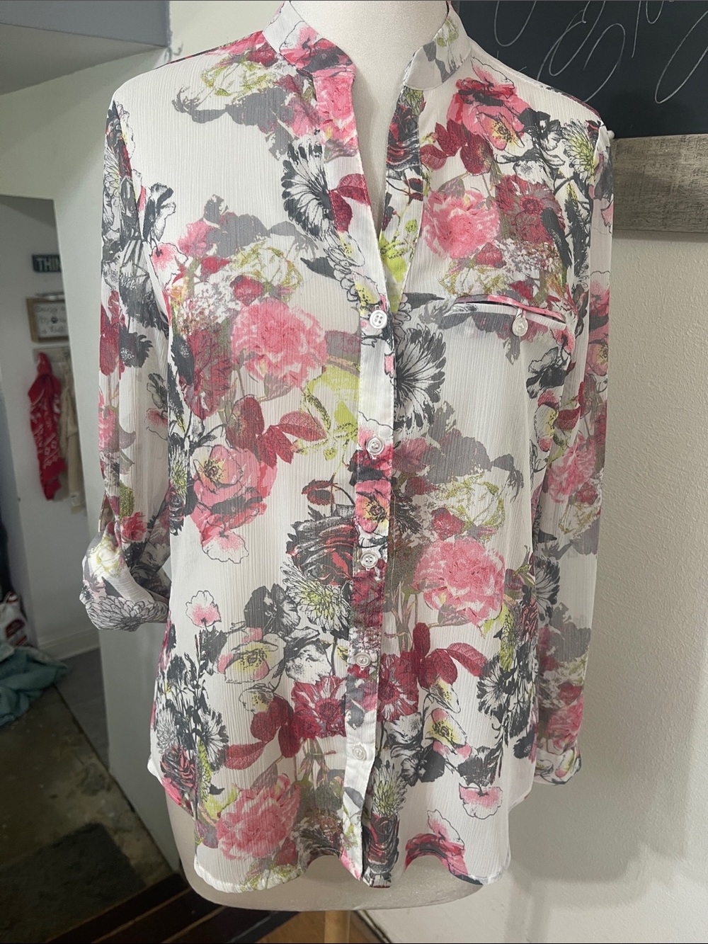 Kut from the Cloth Floral Top - Sz XS